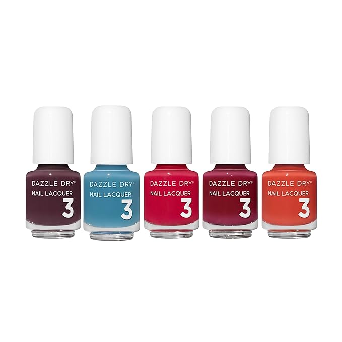 Dazzle Dry Mini Flight - Carnival - 5 Mini Lacquers