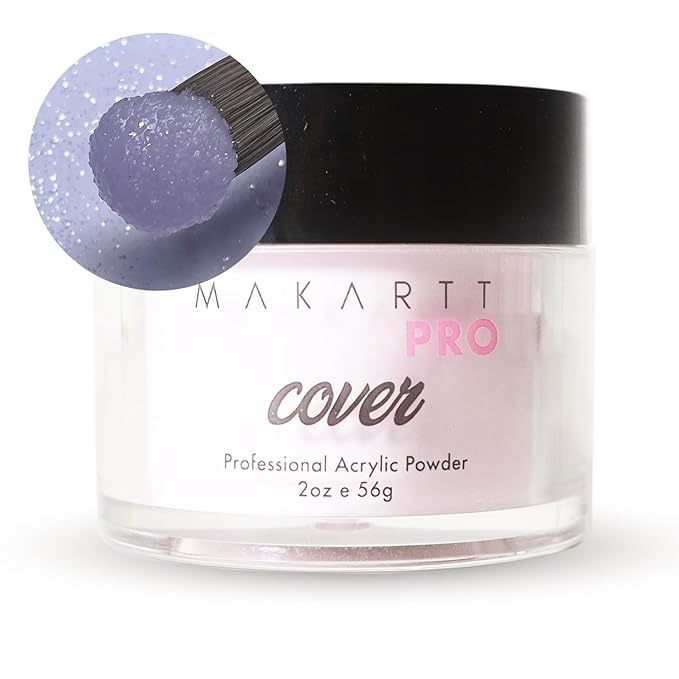 MakarttPro Acrylic Powder – Durable, Long-Lasting, Easy-Apply Formula for Nail Extensions, Overlays, Sculpting & Nail Art – 56g/2oz – Sparkling Rose, Perfect for Pros and At-Home Use