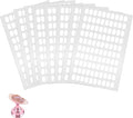 800 Pcs False Tip Double Sided Adhesive Tapes, Nail Adhesive Tabs for Press on Nails Pre-Cut Nail Display Strips for Nail Art Holder Nail Art Display Tapes for Manicure