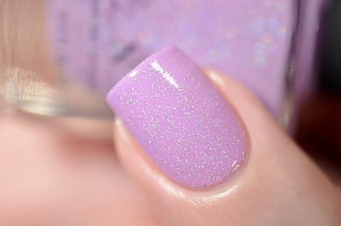 ILNP Soft Serve - Soft Lilac Holographic Nail Polish