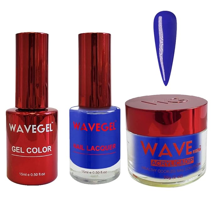 WAVEGEL Soak-Off Gel, Nail Lacquer & Acrylic/Dip Powder Matching Set - Queen Collection - #093 When The Chance Comes
