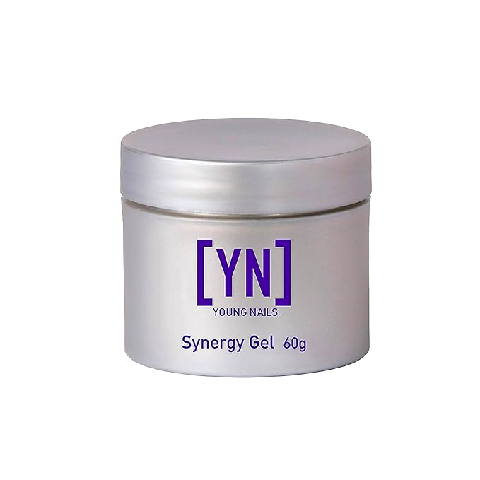Young Nails Synergy Gel System, Building Gel - Hard Builder Gel, Superior Adhesion & Strength, Structured Nail Gel Builder - Build Gel, Pink, 60g