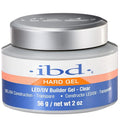 IBD Hard Gel LED/UV Builder Gel – Clear, Nail Extension & Overlay Gels, Strong Acrylic Finish, Professional Quality, 2 oz, 1 Pack