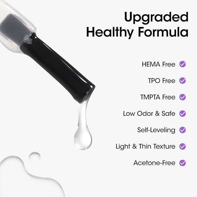 GELLEN Quick Dry Peel off Gel Base Coat, Lamp-Free Peelable Base Coat for Gel Polish, Non U V Gel for Thin & Weak Nails, Easy Removal without Damage, For Nail Practice Beginners