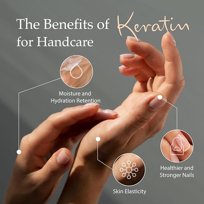 Bodipure Premium Hand Mask Keratin Gloves | Moisturizing Gloves for Dry Hands & Nail-Strengthening & Cuticle Softening | Spa Experience at Home | Chemical Free & For All Skin Types | 50 Pairs