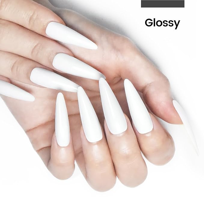 JODSONE 16.5ml Gel Nail Polish White Need U V Lamp Curing for Home Salon Nail Art DIY