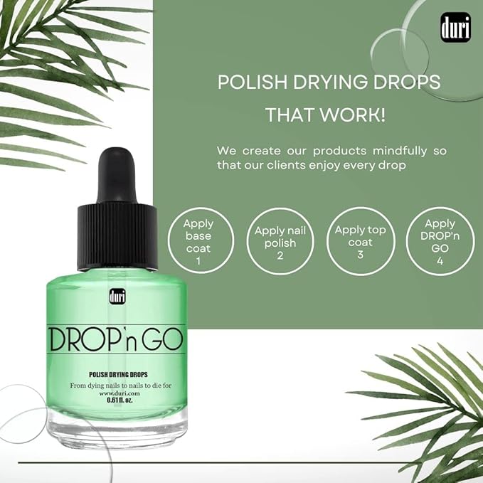 duri Brush'n Go Top Coat and Drop'n Go Drying Drops