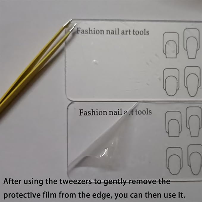 Professional Nail Art Practice Palette with Color Mixing Tools, Nail Template Guide 1PACK (White)