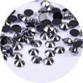4500 Pcs SS6 2mm Flatback Rhinestones for Nails Art Crafts Glitter Round Gems Crystals DIY Clothes Shoes（Mineral Grey)