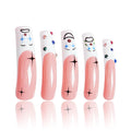 LOVFUL Press on Nails Clown | Handmade with Full Covered Crystals | Reusable Full Cover Nails | Curve Long 2.2 in | H139-S