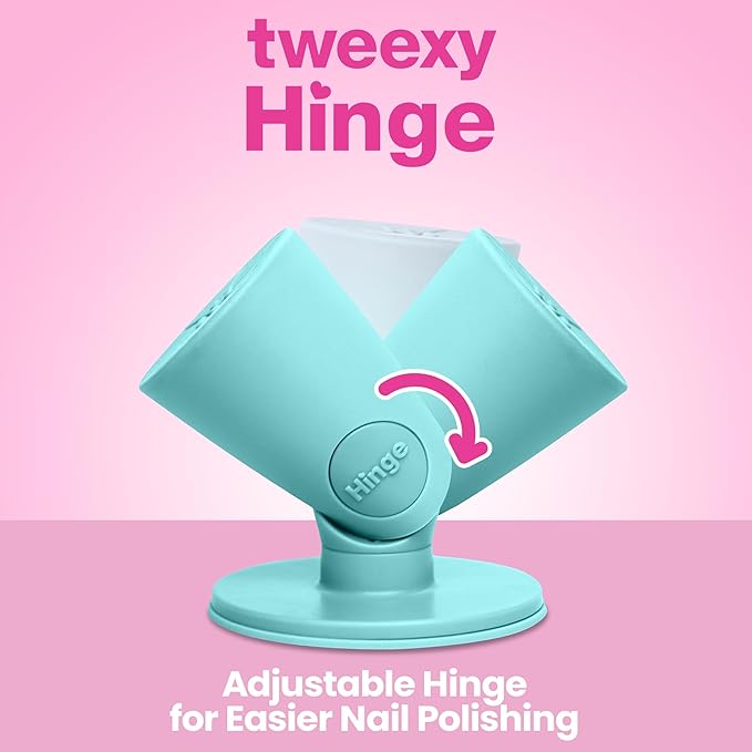 Tweexy Nail Polish Ultimate Bundle ( Hinge Polish Holder + Nail Polish Holder Ring)