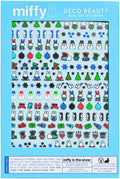 Deco Beauty Miffy in The Snow -Super Thin & Easy-to-Apply Nail Art with The Cutest Designs-Durable & Long-Lasting Nail Art Stickers & Decals for Women, for DIY at-Home Manicures & Salon-Quality Nails