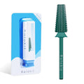 5 in 1 Nail Drill Bit, 3/32'' Professional Carbide Tungsten Drill Bit Nail Tech, Two Way Rotate Cuticle Gel Remover Drill Bit for Manicure Pedicure Acrylic Nail Poshling (Green, Coarse-C)