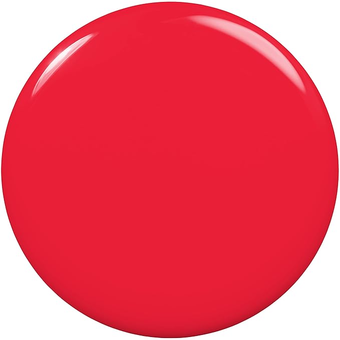 essie expressie Quick Dry Vegan Nail Polish, Electric Coral-Red with Pink Undertones, Ahead of the Gam(er), 0.33 Ounce