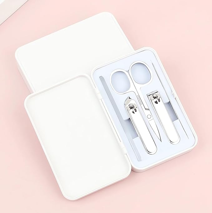 Manicure Set Personal Care Nail Clipper Kit Professional Manicure Pedicure Set Mens Accessories Personal Care Set Nail Grooming Kit Gift Idea Present for Men Women