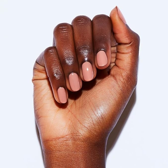 Static Nails Liquid Glass Lacquer, Longer Lasting 8+ Free Treatment Nail Polish (Nudes/Neutrals) (Creme Brulee) - Quick Dry Finger Nail Polish - DIY Nail Art Salon - Gift for Women