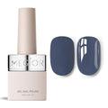 MEGIOR Blue Haze Gel Nail Polish 0.5 Fl Oz Gray Blue Long Lasting Soak Off UV LED Lamp Light Curing TPO Free Gel Polish Kit for Salon and Nail Art Starter Manicure DIY at Home