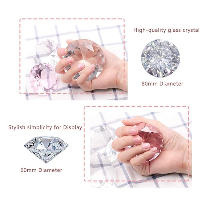 Brrnoo Nail Art Holder Practice Stand for Nail Art Display, Crystal Hand Model Shoot Ornament Manicure Accessories DIY Nail Art Display Stand Training Practice Display Stand(60mm Diameter)