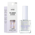Kiss New York Nail Hardener & Top Coat, Infused with Biotin, Strengthen Nails, Protect Nails, Avoid Breaking and Splitting, Made in Korea