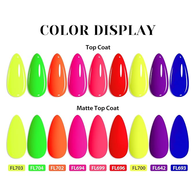 Nail Polish Gel Set, 9 Colorful Natural Gel Nail Polish Kit, Long Lasting Fast Curing, Soak Off UV Gel Nail Set, Women DIY Nail Salon Home Gift 12 PCS/SET