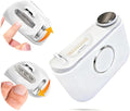 Valentines Day Gifts for Him & Her - Electric Nail Clipper, Adjustable Blade Opening for Thick Nails, Electric Nail Clippers for Seniors & Adults, Baby Electric Nail Trimmer (Upgraded White)