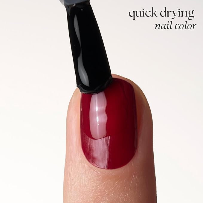 Julep Quick Drying Nail Color | Berry Mysterious | Fast-Drying, Chip-Resistant Nail Polish with High-Shine Finish
