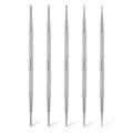 5Pcs Dotting Tools for Nail Art 2 Way Dotting Pen Tool Nail Art Tip Stainless Steel Dot Paint Pens Manicure kit Nail Art Tools Dotting Tools
