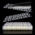 Allstarry 360pcs (15 Sheets) Adhesive Tabs Waterproof Breathable Glue Tabs Fake Nail Glue Stickers Double-Sided Nail Jelly Sticker Super Sticky Transparent Flexible for Manicure