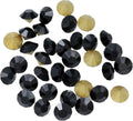 1440pcs Rhinestones Round Point Back Crystal Gem Glass Diamante Rhinestones Nail Art Decoration Jewelry Finding Beads Craft Gems (Black, 2.0mm)