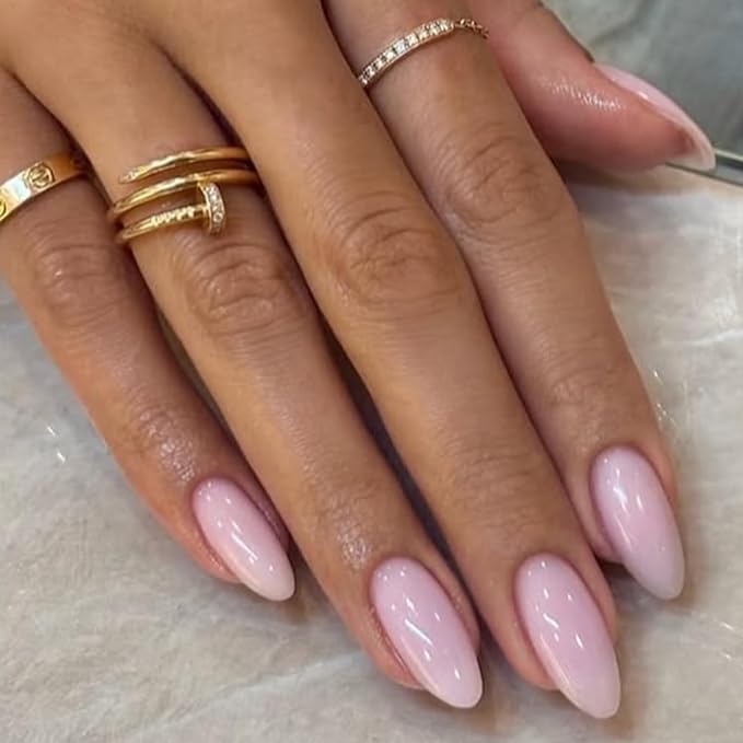 AZUREBEAUTY 15ml Rubber Base Builder Gel Polish for Nails, Nude Pink Rubber Base Coat, Self-Leveling Apex Building Nail Strengthener, Long Lasting Soak Off UV LED for Thin Weak Brittle Nails