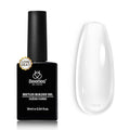 Beetles Low Heat Builder Nail Gel-Dew Glow Gentle Curing 8 in 1 Strengthening Natural Nail Building Apex & Extension for Beginner DIY Salon at Home,Clear Gel Builder,UV & LED Lamp Needed