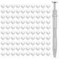 150PCS Nail Sponges for Ombre Nail Art with 1 Grab Pen – Gradient Nail Art Tool Set with Storage Case – DIY Nail Design Accessories for Salon & Home Use