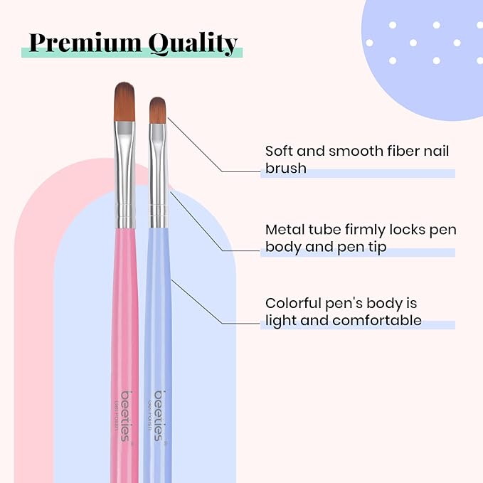 Beetles Reflective Glitter Gel Polish Set 6 Colors Neon Gel Nail Polish Set with 7Pcs Poly Extension Gel Brush Soak Off Uv Led Gel Nail Kit Nails Nail Art Manicure for Women Christmas Gift