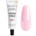 MelodySusie Poly Nail Extension Gel 60g Hema Free Soak Off UV Lamp Cured Nail Thickening Art Design Manicure Gift for Women 048