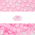 Novani 3000 Pieces Flatback Rhinestones Glass Round Gems Mocha Rose Crystals for Nail Art DIY Crafts Clothes Shoes,SS20,4.6-4.8mm