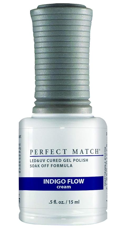 LeChat Perfect Match Gel Polish, Indigo Flow, 0.5 Fl Oz