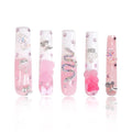 LOVFUL Press on Nails Marshmallo Gummy Bear Square | Luxury Diamond Pink Cotton Candy Nails| Pink Nails | Square Long 2.2 in | H26(S)