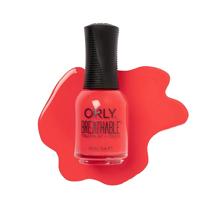 Orly Breathable Nail Color, Vitamin Burst, 0.6 Fluid Ounce