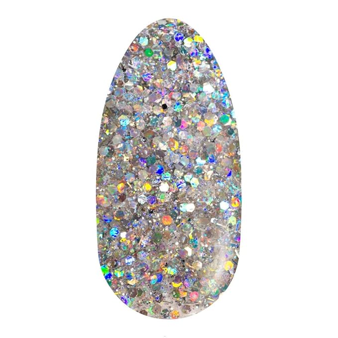 Nail DIP Powder, Glitter Color Collection, Dipping Acrylic For Any Kit or System by DipWell (GL - 27)