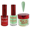 WAVEGEL Soak-Off Gel, Nail Lacquer & Acrylic/Dip Powder Matching Set - Queen Collection - #095 Caesar