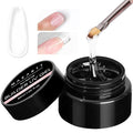 Makartt Clear Gel Builder: Nail Extension, Strong, Self-Levelling, Long Lasting for Strengthener Sculpture Broken Nails Repair Protection, UV LED Lamp Cure Required, Home Salon DIY Manicure 1.06 oz
