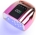 96W Rechargeable UV LED Nail Lamp UV Light for Gel Nails Cordless Gel Nail Lamp Nail Dryer with 42 Beads Smart Sensor & Metal Base