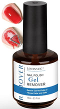 LOUINSTIC 15 ml Gel Nail Remover – Professional & Fast Gel Polish Remover, Acetone-Free Gel Remover for Nails, Quick 2–5 Min No-Soak & No-Foil Removal, Non-Irritating Nail Care Solution for Home DIY