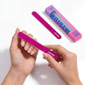 Crystal Nail File 5.3in, Glass File Durable, Perfect for Home, Office and On The Go, Elegant Design for Professional Manicure and Pedicure Results