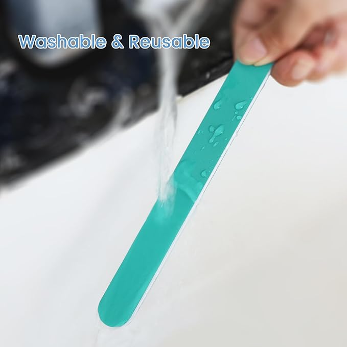Nail File, 50 PCS Fingernail Files 7" Long 80/80 Grit Emery Boards for Nails - Professional Nail Files Washable for Acrylic, Gel, Dip Powder, and Poly Gel Nail - Coarse Rough Grit