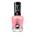 Sally Hansen Miracle Gel Salon Quality Nail Polish | Gel-Like Formula, Two-Step System, No UV Light Needed, Long Lasting | Opaque, Glossy | 341 Pink an Outfit | Classic Pink Nail Color