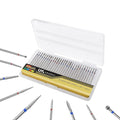 Nail Drill Bits, Diamond Cuticle Drill Bits for Electric Nail File, Cuticle Bits, Diamond Manicure Bits, Brocas para Drill Nails, 3/32 inch 30PCS Kit
