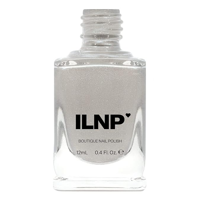 ILNP Set in Stone - Creamy Greige Holographic Nail Polish