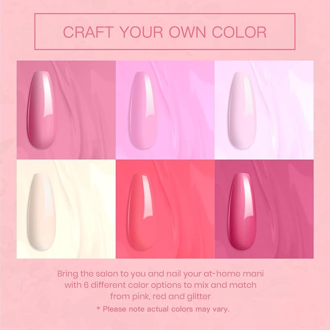 Beetles Pink Gel Nail Polish Nude Pink Rose Red Milky White Gel Polish Set Sweetheart Candies Collection Soak Off UV LED Gift for Her Valentines Nails