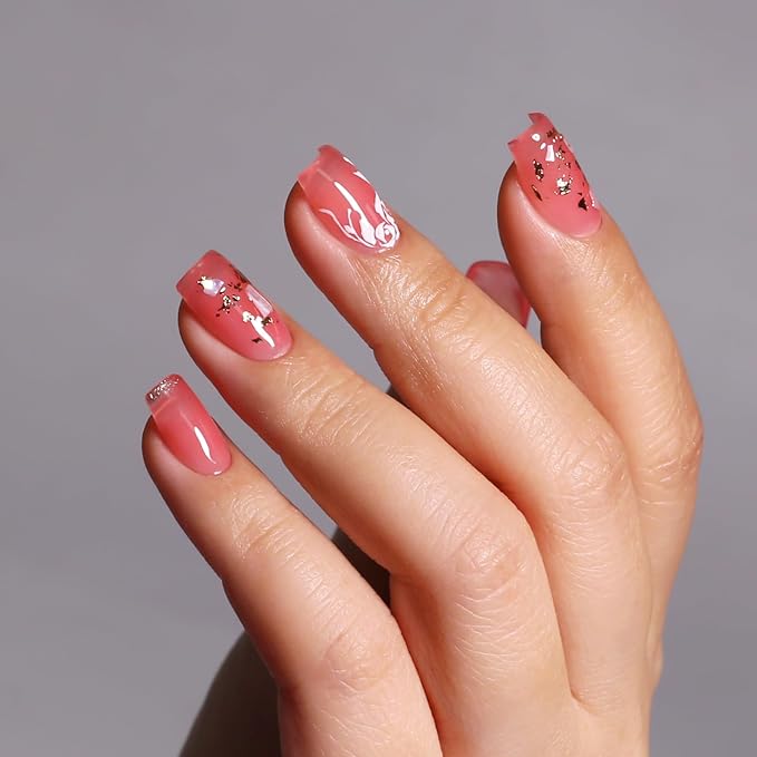 Jelly Gel Nail Polish, Strawberry Red Jelly Nail Polish Gel Translucent Spring Summer Sheer Nail Gel Polish Soak off UV LED for Nail Art DIY Manicure 0.5 Fl Oz